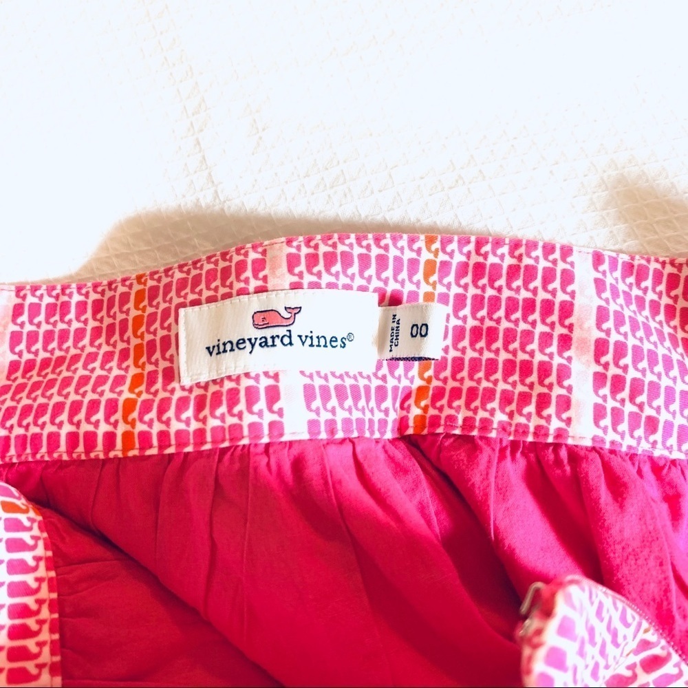 Vineyard Vines Pink Patterned Whale Skirt - Picture 5 of 10